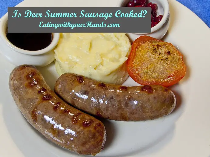 is-deer-summer-sausage-cooked